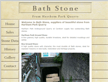 Tablet Screenshot of bathstone.org
